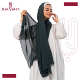 Chiffon Plain Scarf